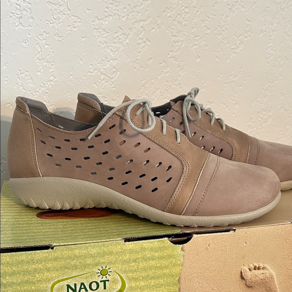 Naot Lalo Leather Perforated Oxfords